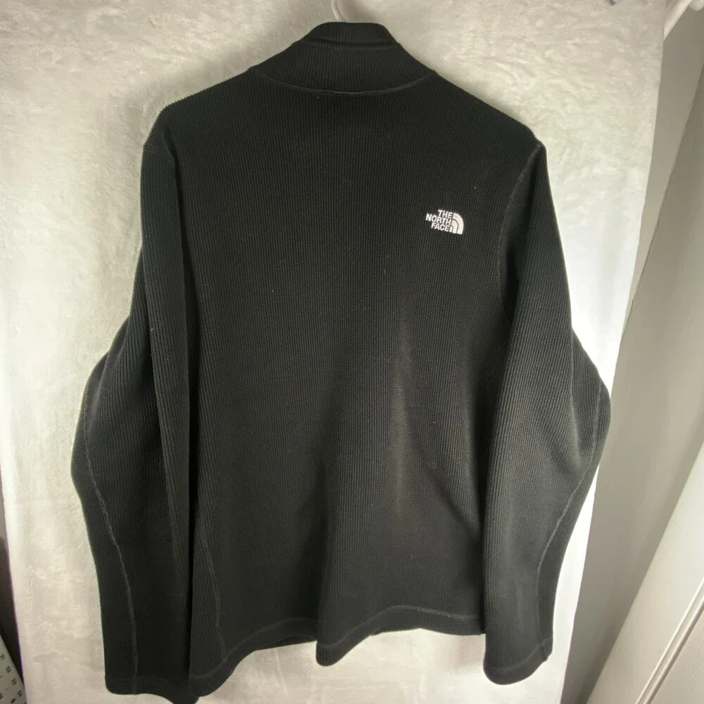 The North Face Jacket Mens Large Black Fleece Lined Full Zip Outdoor A7HL